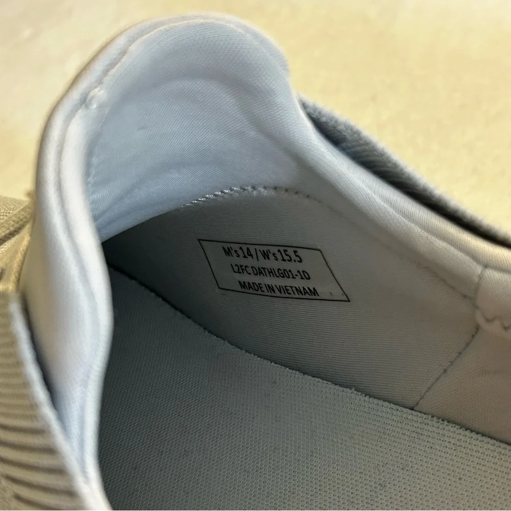 KIZIK, Size 14, ATHENA SLIP ON SNEAKERS, Slate Grey - Picture 8 of 13